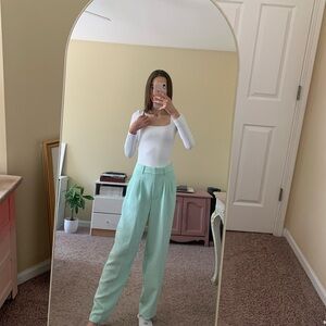 Aritzia Effortless Pants- Seafoam Green